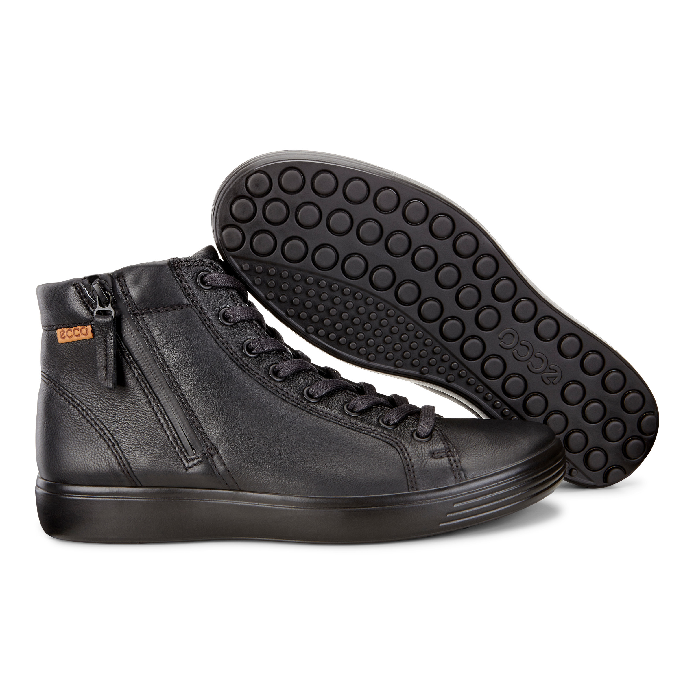 ecco soft 7 men's black