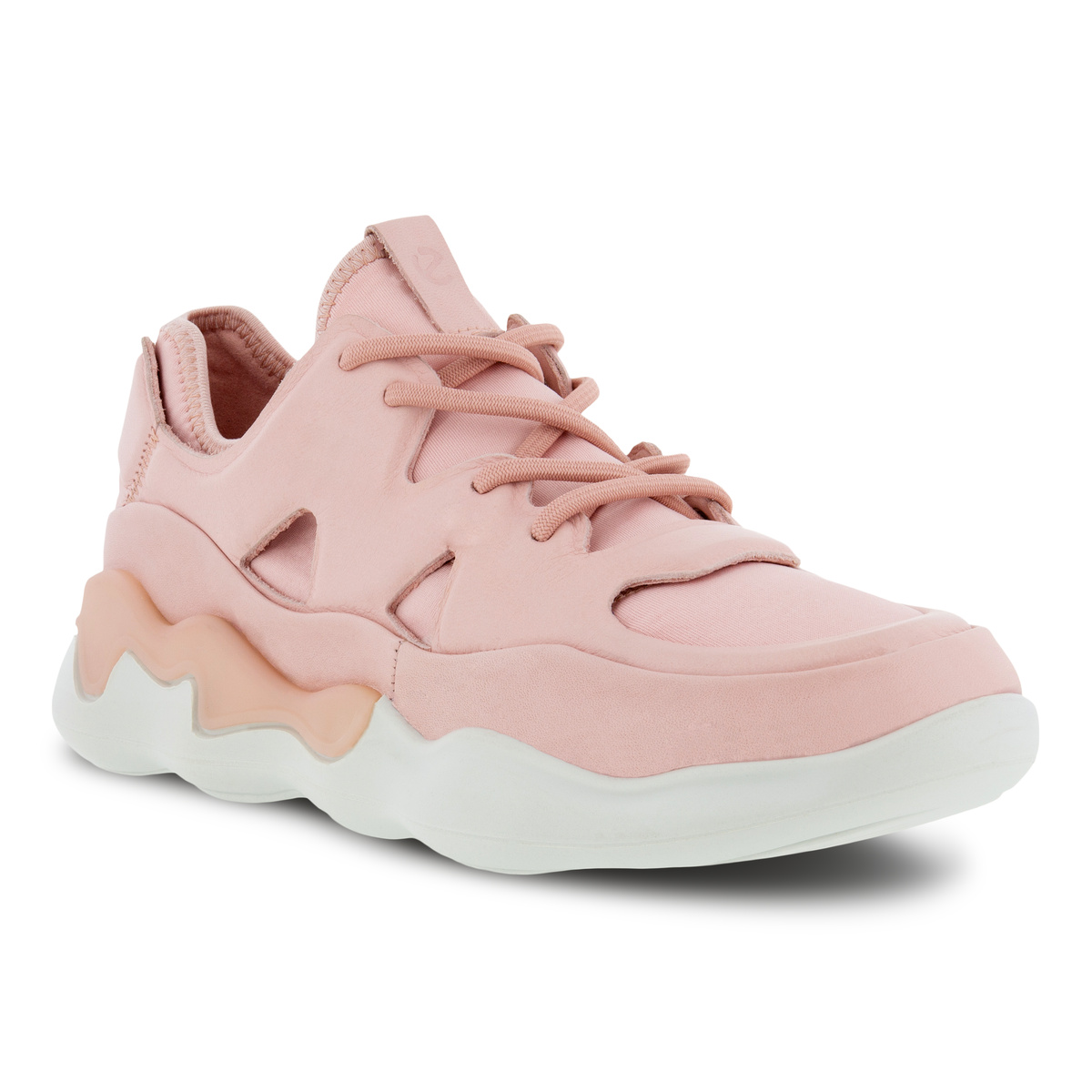 Pink deals ecco shoes