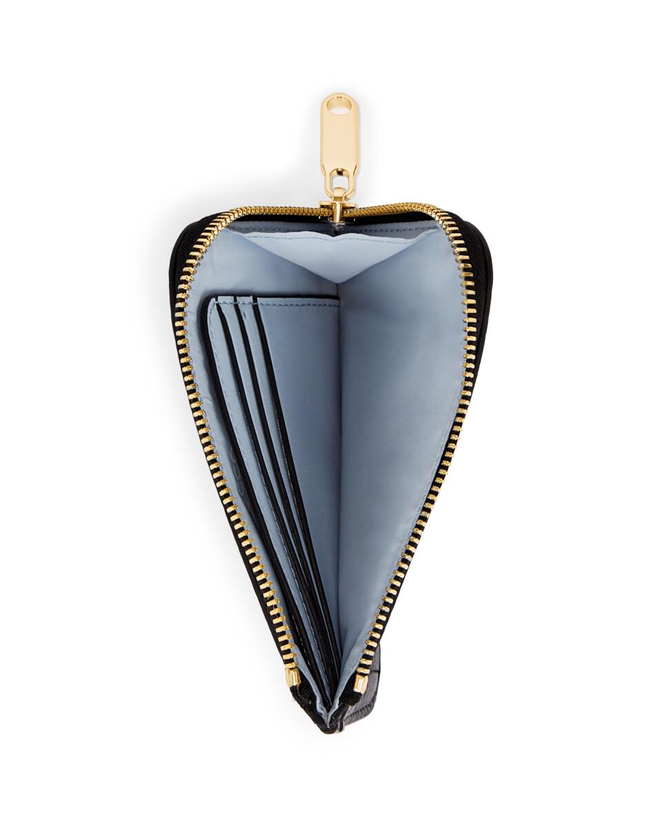 ECCO Card Case Zipped Pebbled Leather + colour