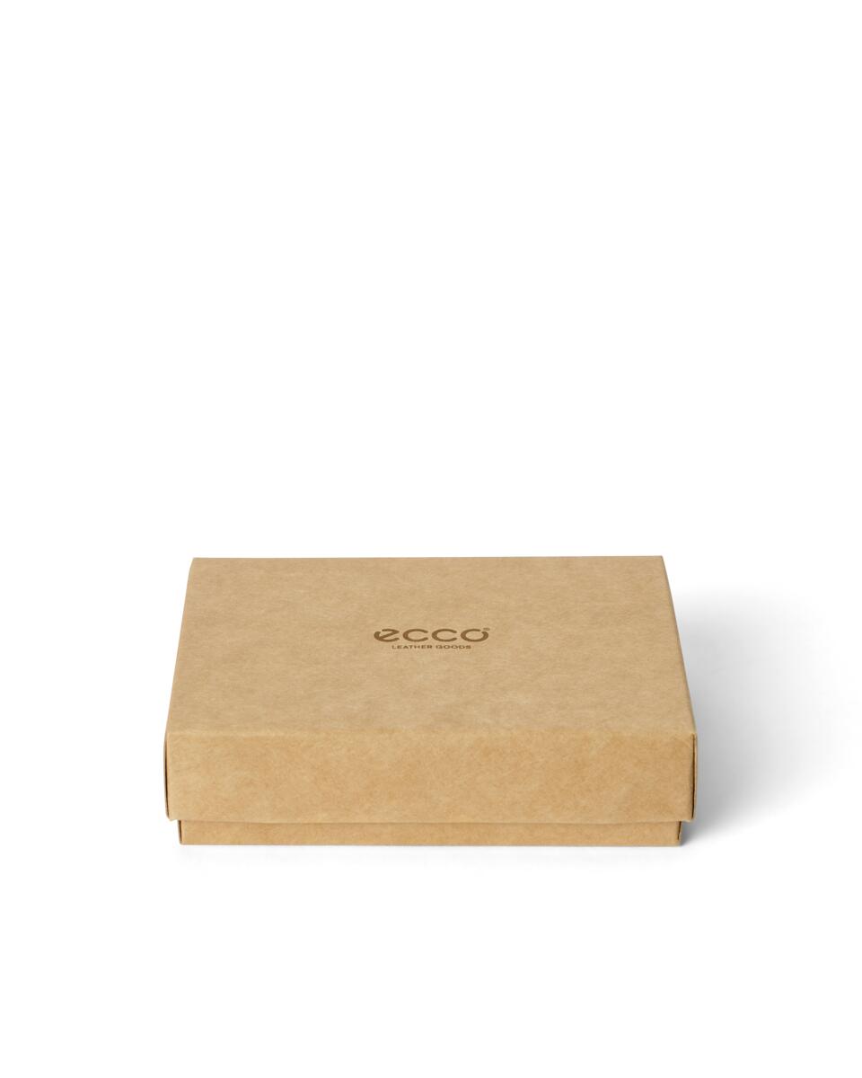 ECCO Card Case Zipped Pebbled Leather + colour