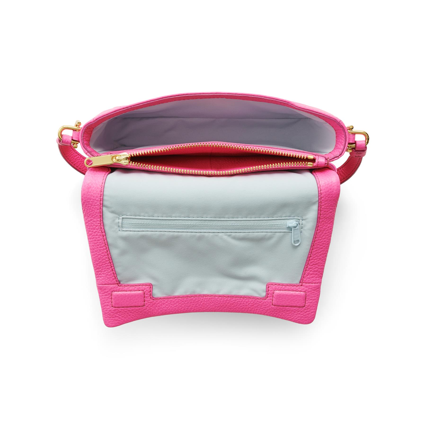 ECCO Pinch Bag M Soft Leather Pop + colour