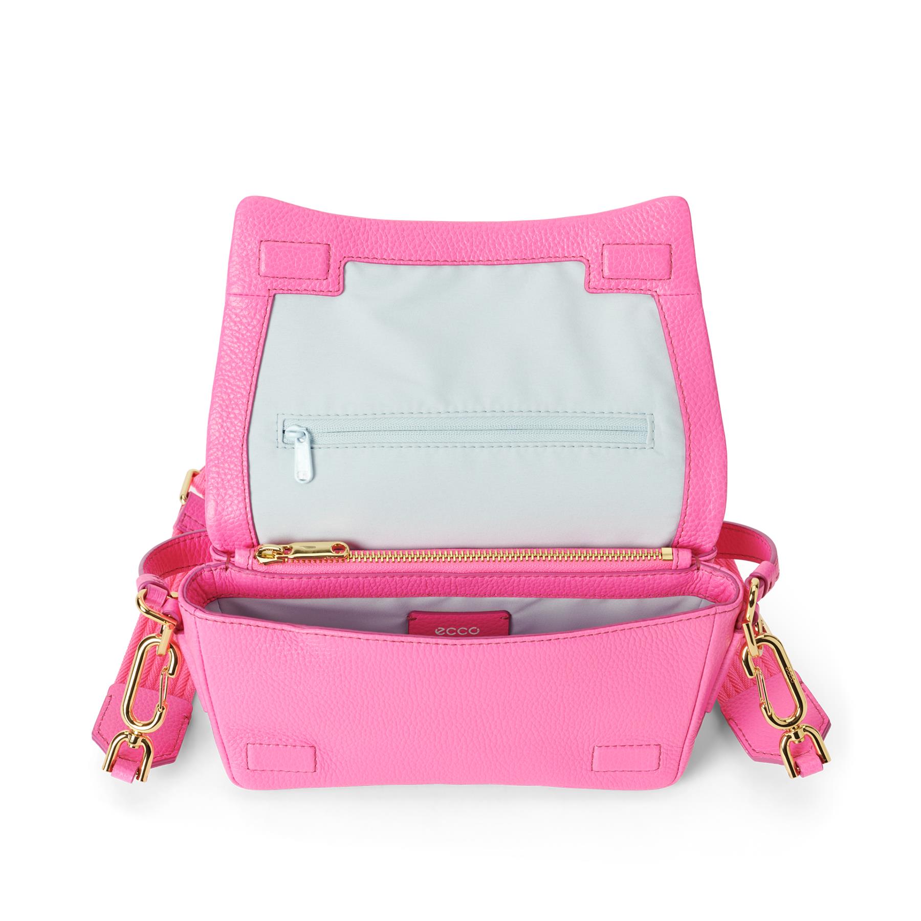 ECCO Pinch Bag M Soft Leather Pop + colour