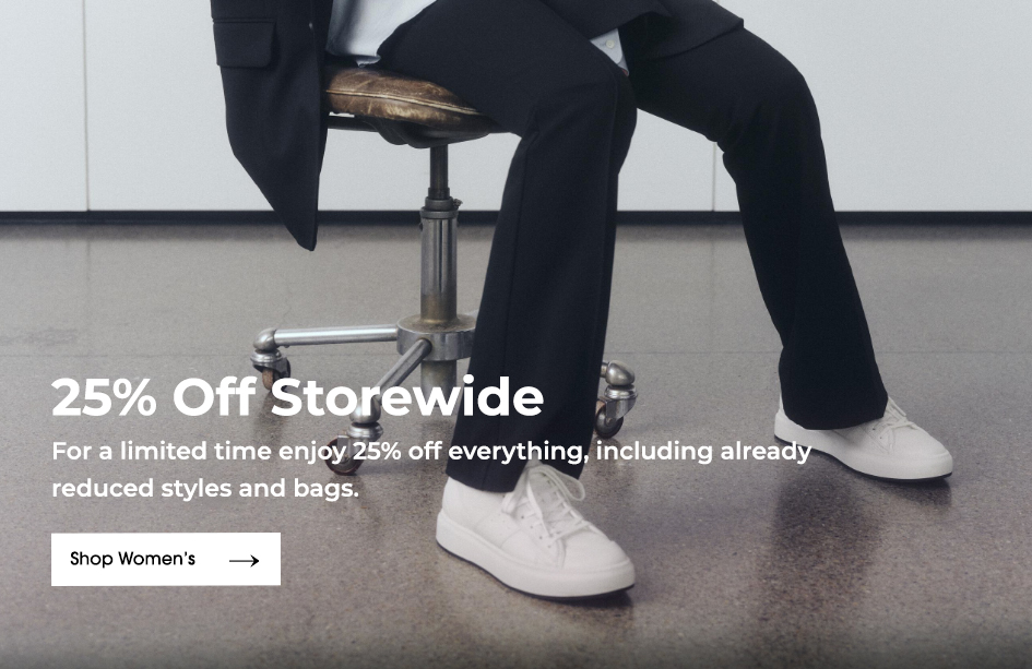 ECCO Sale 25% Off Storewide